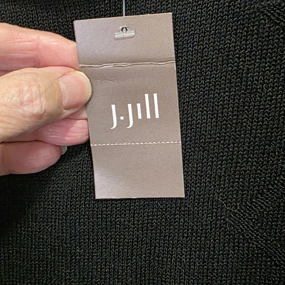 J. Jill Black Knit Skirt - Picture 3 of 4